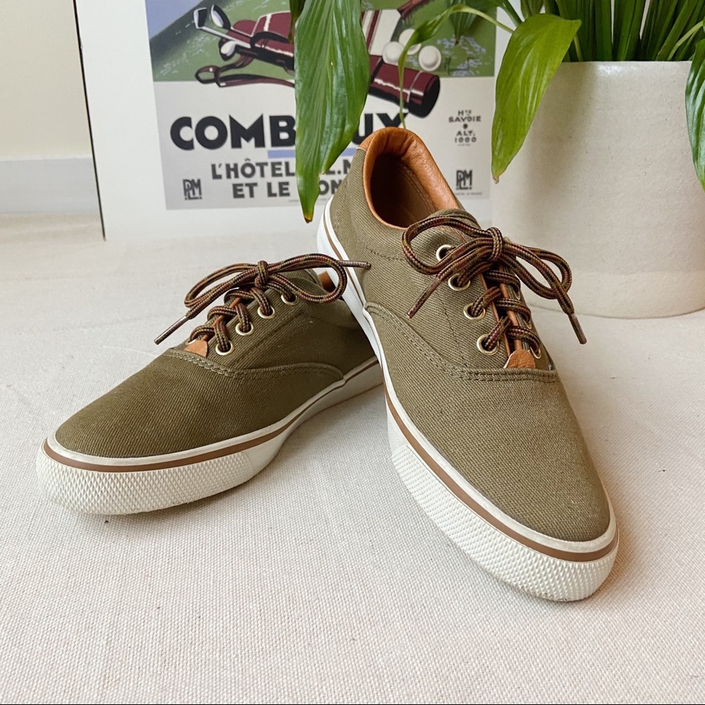 • Keds Korea • Champion Canvas Leather Shoes 6.5